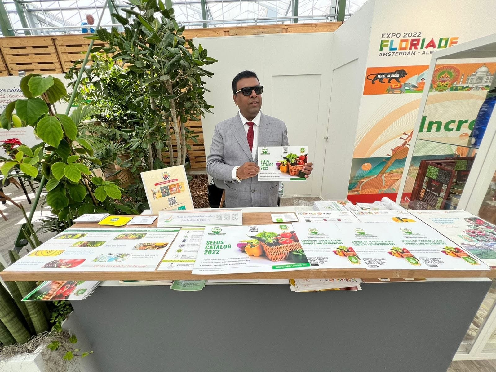 KBS stand at Floriade Expo 2022, Amsterdam